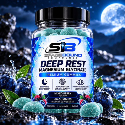 Deep Rest Magnesium Glycinate Gummies – Mixed Berry
